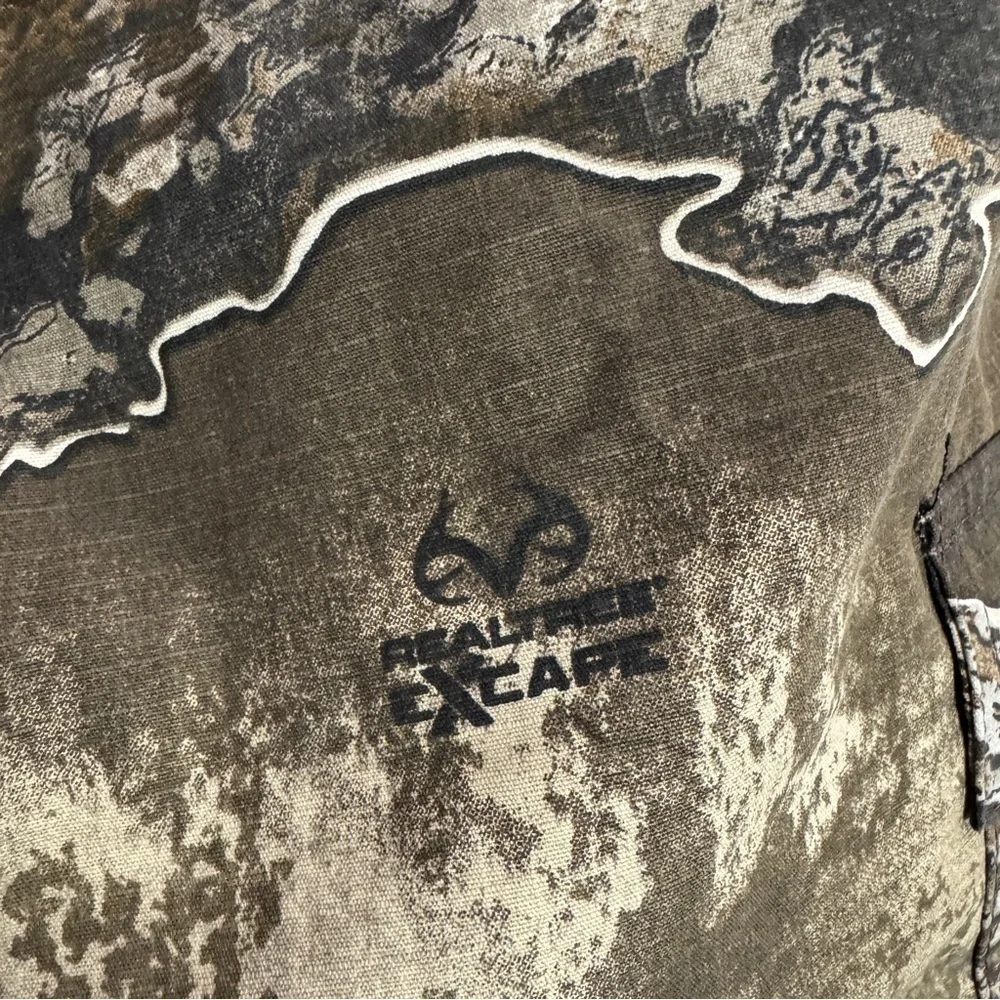 Rustic Ridge Camo Realtree Excape Hunting Pants Vintage Size 2XL